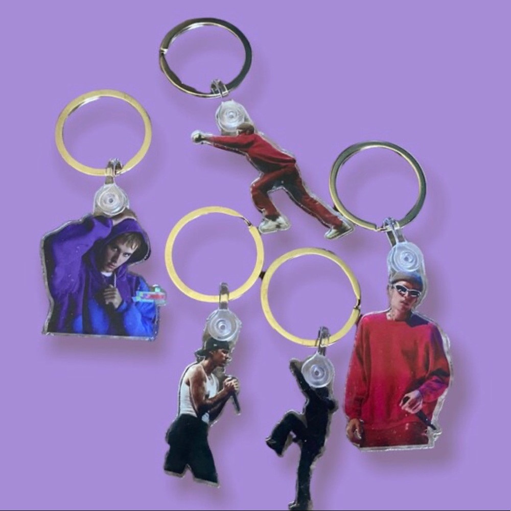 Justin Bieber Tour Keychain Bundle
